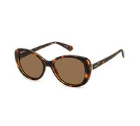 Polaroid Donna PLD 4154/S/X 086/SP Occhiali da sole Plastica Havana Marrone Farfalla Polarizzata