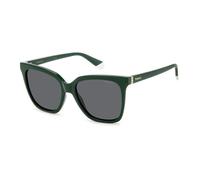 POLAROID PLD 4155/S/X Sunglasses, 1ED Green, 55mm, 17mm Women's