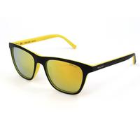 Occhiali da Sole Police S1936M SEMI MATT BLACK/YELLOW 53/19/145 Uomo