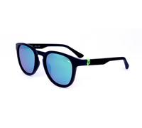 Police Splf60 Polarized Sunglasses Nero Smoke Multilayer Green / CAT3 Uomo