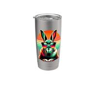 Occhiali Da Sole Pop Art Bunnies Bunny Rabbits Rabbit Lover Bicchiere termico in acciaio inox doppia parete