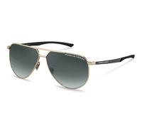 Occhiali da Sole Porsche Design P8962 D gold, black 64/12/145 Uomo