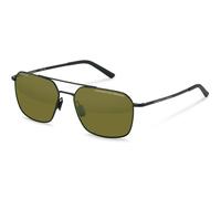 Porsche Design P8970 Polarized Sunglasses Nero Green/Deg.Mirror Silver / CAT3 Uomo