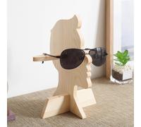 Occhiali da sole portabicchieri in legno per decorazioni per la camera da