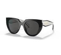 Occhiali da Sole Prada PRADA MONOCHROME PR 14WS Black/Dark Grey 52/20/140 donna