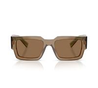 Prada Uomo Prada PR B17S 29E90F Occhiali da sole Acetato Marrone Marrone Squadrata Normale