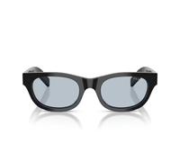 Prada Uomo Prada PR C09S 16K30W Occhiali da sole Acetato Nero Blu Cat Eye Normale
