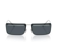 Prada Occhiali da Sole PRC53S 1BC70B Argento/Grigio Scuro Uomo 60/14/145