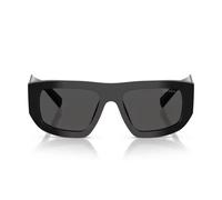 Prada Donna Prada PR D04SU 16K08Z Occhiali da sole Acetato Nero Grigio Geometrica Normale