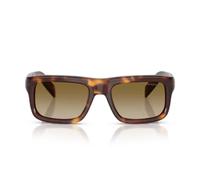 Prada Uomo Prada PR D11S 15W20U Occhiali da sole Acetato Tartaruga Marrone Squadrata Normale Sfumato