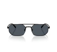 Prada Uomo Prada PR D53S 7AB70B Occhiali da sole Metallo Nero Grigio Geometrica Normale