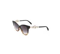 Emilio Pucci Ep0157 Occhiali Da Sole Donna Nero Cat-eye Grigio 54mm