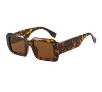 Occhiali Da Sole Quadrati Con Montatura Piccola Uomo, Donna For La Durante Le Vacanze All'aperto(Multi-colored)