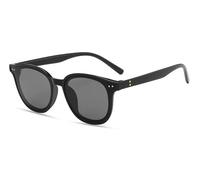 Occhiali Da Sole Quadrati Da Uomo Con Montatura Piccola, Occhiali Da Sole Da Donna For Lo Shopping E For Andare Al Lavoro All'aperto(Black)