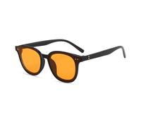 Occhiali Da Sole Quadrati Da Uomo Con Montatura Piccola, Occhiali Da Sole Da Donna For Lo Shopping E For Andare Al Lavoro All'aperto(Orange)