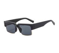 Occhiali Da Sole Quadrati Da Uomo For La Guida, Montatura Piccola For Esterni, Occhiali Da Sole Da Donna(Black)