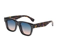 Occhiali da sole quadrati spessi Uomini Donne retrò Tendenze Rettangolare Tartaruga Nero Telaio Shades 70s 80s Occhiali da vista