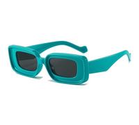 Occhiali Da Sole Quadrati Uomo Con Montatura Piccola, Donna For La All'aperto(Green)