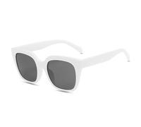 Occhiali Da Sole Quadrati Uomo For Esterni, Sportivi Donna For La E Il Pendolarismo(White)