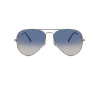 OCCHIALI DA SOLE RAY-BAN AVIATOR 3025 (003/3F) azzurro sfumato argento 58mm occhiali da sole