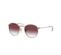 Ray - Ban Bambino RJ9547S JUNIOR ROUND 291/8H Occhiali da sole Metallo Oro Viola Rotonda Normale Sfumato