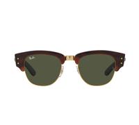 Ray - Ban Unisex RB0316S MEGA CLUBMASTER 990/31 Occhiali da sole Iniettato Tartaruga G15 Squadrata Normale