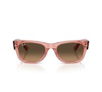 Occhiali da Sole Ray-Ban Mega Wayfarer II RB0832S 684843 Rosa trasparente - 55/21/145
