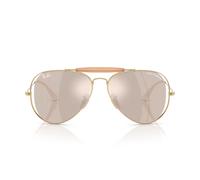 Ray-Ban Occhiali da Sole RB3029M 001/0V x Dolce & Gabbana The Outdoorsman Oro Arista/Trasparente Specchiato Oro Bianco Unisex 58/14/140
