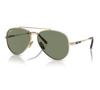 Occhiali Da Sole Ray Ban RB8225 313852 58-14 Titanio Oro AVIATOR II TITANIO