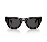 Ray - Ban Unisex RB4940 WAYFARER PUFFER 601/87 Occhiali da sole Nylon Nero Nero Squadrata Normale