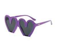 Occhiali da sole retrò a forma di cuore per le donne oversize alla moda a forma di amore occhiali da sole vintage bella moda carino, A6, 1.0*1.0*1.0