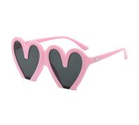 Occhiali da sole retrò a forma di cuore per le donne oversize alla moda a forma di amore occhiali da sole vintage bella moda carino, A7, 1.0*1.0*1.0
