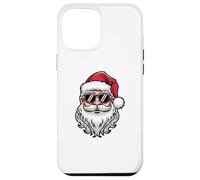Occhiali da sole retrò con viso di Babbo Natale divertente per uomo e ragazzo Custodia per iPhone 12 Pro Max