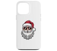 Occhiali da sole retrò con viso di Babbo Natale divertente per uomo e ragazzo Custodia per iPhone 13 Pro Max