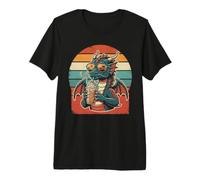 Occhiali da Sole retrò Dragon Ice Coffee Summer Vibes Maglietta Premium