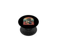 Occhiali da sole retrò Dragon Ice Coffee Summer Vibes PopSockets PopGrip Adesivo