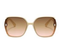 Occhiali da sole retrò | Montatura quadrata polarizzata retrò | Occhiali leggeri con protezione UV400 per moda e comfort per tutto il giorno, concerti, sport, vacanze, attività in spiaggia, Tè marrone