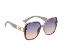 Occhiali da sole retrò - Occhiali da sole alla moda per donne, polarizzati in metallo, protezione UV400, lenti rettangolari, alla moda, attività sportive, per tutti i giorni, concerto di vacanze