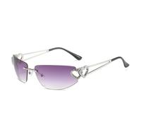Occhiali Da Sole Retrò Ovali Polarizzati UV400 Per Le Vacanze (C6)