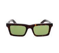 Retrosuperfuture Unisex Retrosuperfuture D9G 1968 3627 Occhiali da sole Plastica Havana Verde Squadrata