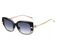 Occhiali Da Sole Rettangolari Jimmy Choo 0ORLA/G/S 08A 54 Nero/Oro 54mm