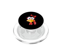 Occhiali da sole rossi da donna con volto divertente del Ringraziamento Turchia PopSockets PopGrip per MagSafe