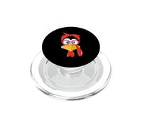 Occhiali da sole rossi da donna con volto divertente del Ringraziamento Turchia PopSockets PopGrip per MagSafe
