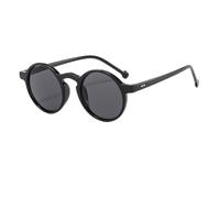 Occhiali Da Sole Rotondi Da Uomo For Esterni, Occhiali Da Sole Da Donna For La E Il Tragitto Casa-lavoro(Black)