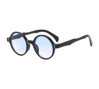 Occhiali Da Sole Rotondi Da Uomo For Le Vacanze, Occhiali Da Sole Da Donna For Il Conducente(Blue)