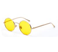 Occhiali Da Sole Rotondi UV400 Donna Retro Moda Lenti Nuovi