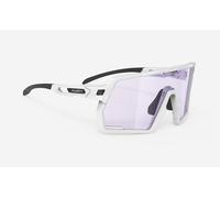 Occhiali Rudy Project Kelion bianco brillante lente ImpactX Photochromic 2 Laser lilla