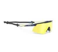 Rudy Project Turbolence Sunglasses Oro Multilaser Yellow/CAT3 Crystal Blue Avio / Apple Green