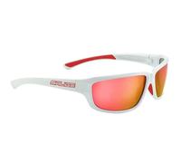 Salice, 001RW OCCHIALE SOLE SR Unisex-Adulto, Bianco/RW Rosso