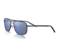Occhiali Da Sole Serengeti Uomo Tellaro 8819 Nero Blu Opaco/Blu Polarizzato